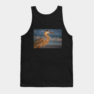 Sunset Heron Tank Top